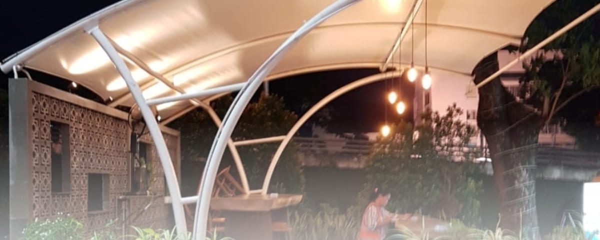 membrane structure, tensile fabric, outdoor event