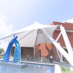 membrane structure, tensile fabric, outdoor event