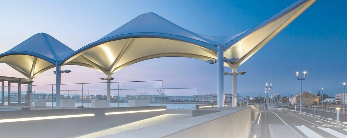 modern canopy, membrane roof, solo indonesia