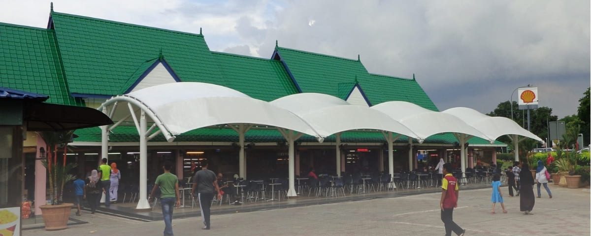 cafe, membrane canopy, bogor