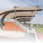 membrane structure, tensile fabric, outdoor event