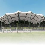 membrane structure, tensile fabric, outdoor event