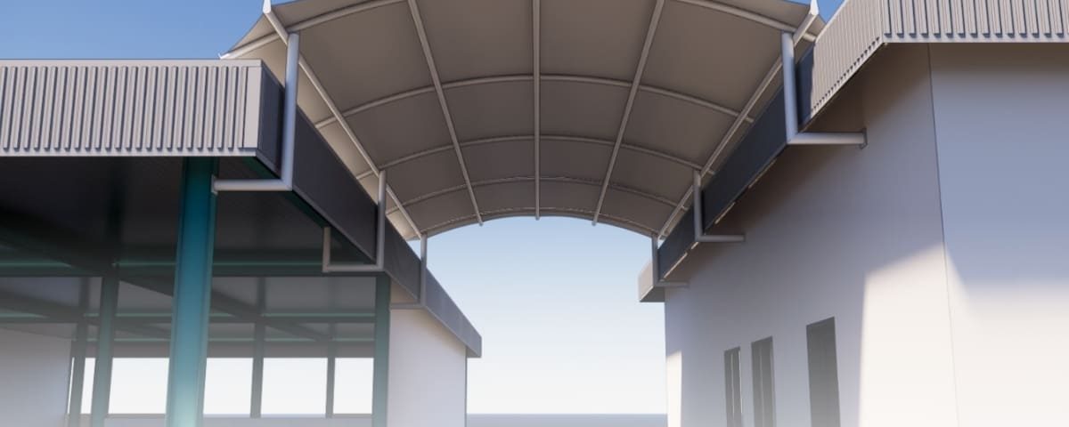 membrane structure, tensile fabric, outdoor event