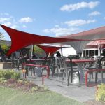 membrane structure, tensile fabric, outdoor event
