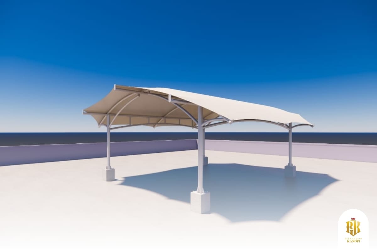 canopy, membrane, banjarmasin