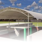 membrane structure, tensile fabric, outdoor event