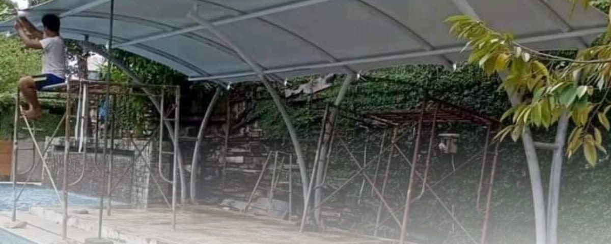 membrane structure, tensile fabric, outdoor event