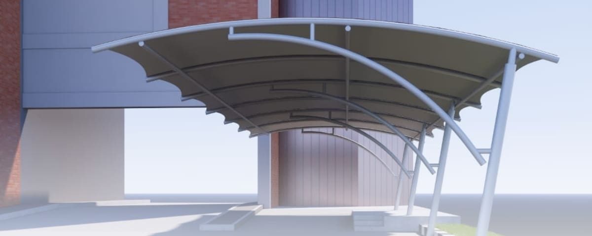 membrane structure, tensile fabric, outdoor event