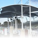 membrane structure, tensile fabric, outdoor event