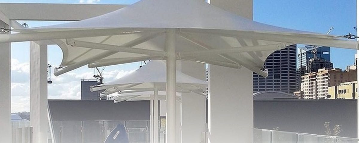 cafe, membrane, canopy